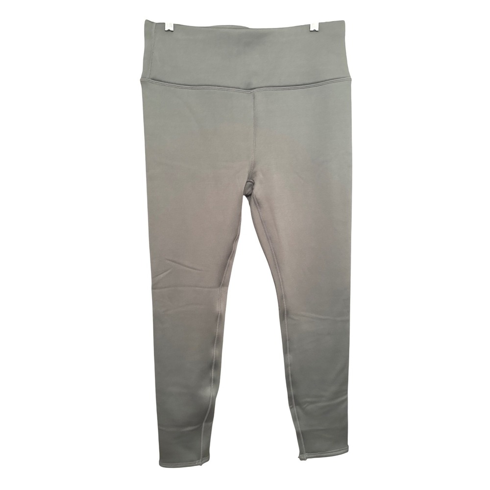 Kyodan Outdoor‎ Women's TG/XL Leggings Green Polyester Spandex High Waist
